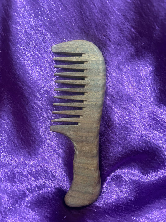 Wide Tooth Wooden Comb